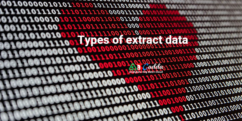 Types of extract data