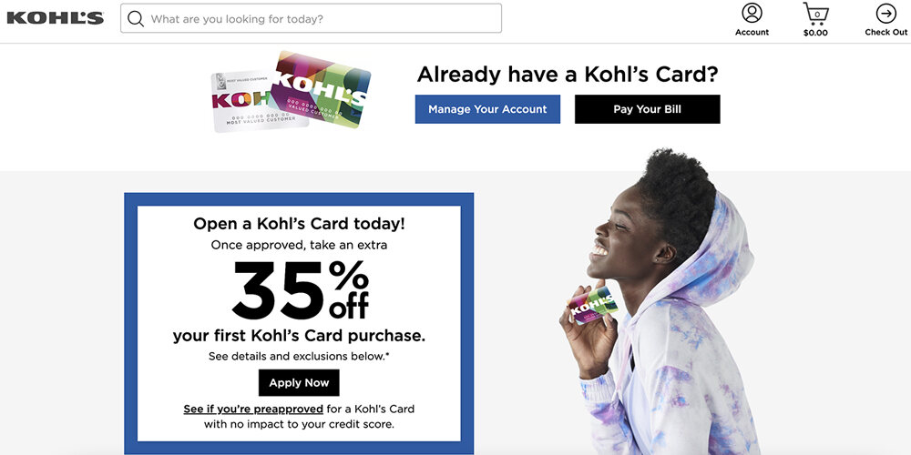 MyKohlsCharge login is a Kohls credit card management service website that allows you to pay by credit card, pay online, and manage online transactions
